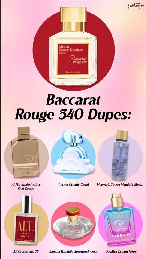 baccarat rouge dupe perfume|baccarat rouge 540 vs alt.